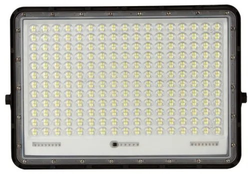 LED Vonkajší solárny reflektor LED/30W/3,2V 6400K čierna + DO