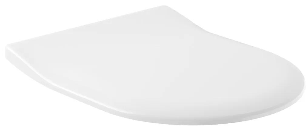Villeroy & Boch ARCHITECTURA - Záchodové sedátko s poklopom SlimSeat, s funkciou QuickRelease a SoftClosing, biela alpin 9M70S101
