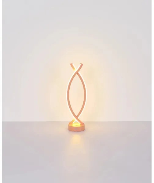 Globo 58457P - LED stmievateľná dotyková stolná lampa HELA LED/1W/3,7V ružová