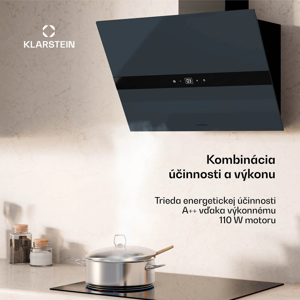 Klarstein WiFusion digestor, WiFi, LED, 680 m³/h, A++