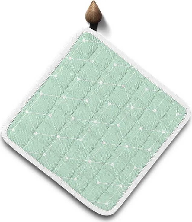 Kuchynská podložka COOK&amp;FUN 20x20 cm - mätová