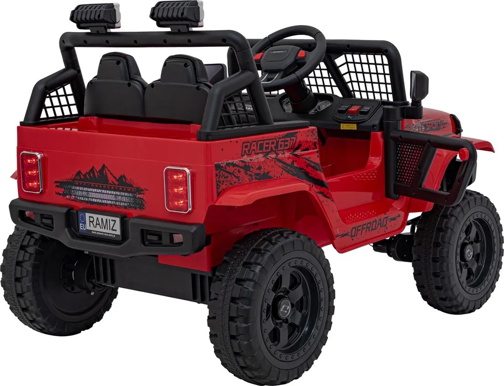 Ramiz Vozidlo OFF ROAD 4x4 SPORT Červená