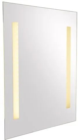 Zrkadlo s osvetlením SLV TRUKKO nástěnné zrcadlo SMD LED 230V LED 2x4.3W IP44 3000K 149752