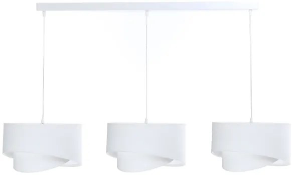 Luster na lanku GALAXY 3xE27/60W/230V biela