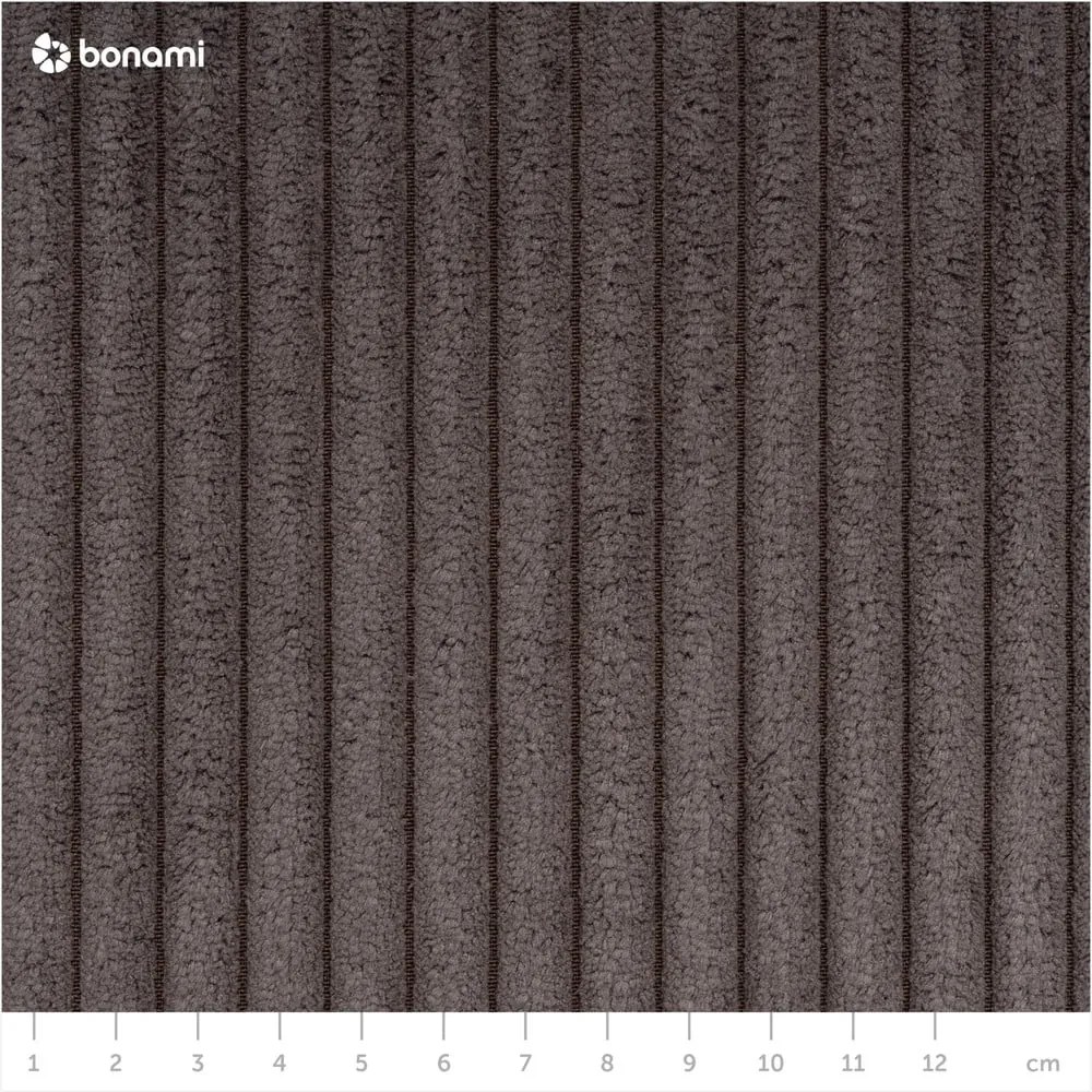 Taupe menčestrová rozkladacia pohovka 245 cm Nihad – Bobochic Paris