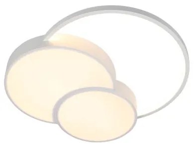 LED Stmievateľné stropné svietidlo LED/60W/230V 3000-6500K biela + diaľkové ovládanie