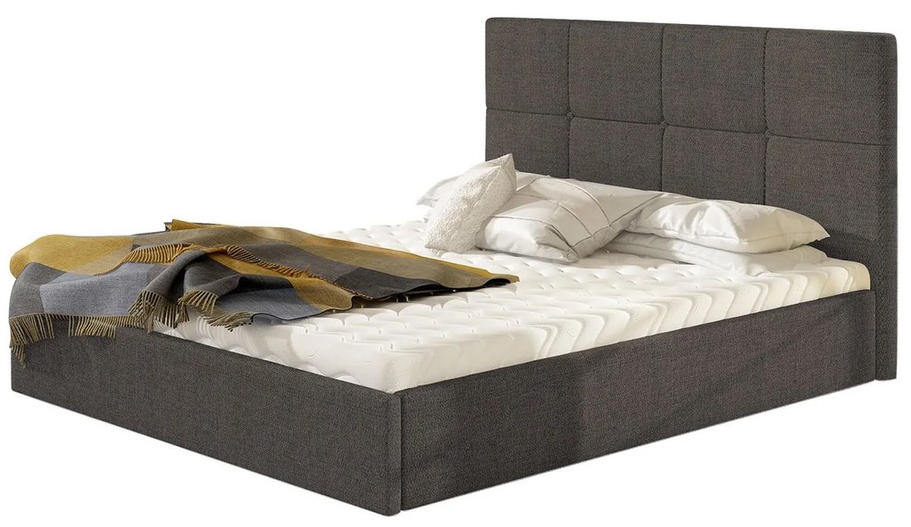 Čalúnená posteľ s úložným priestorom Atenso Duo, Dostupné poťahy: Sawana 05, Rozmer postele: 140x200