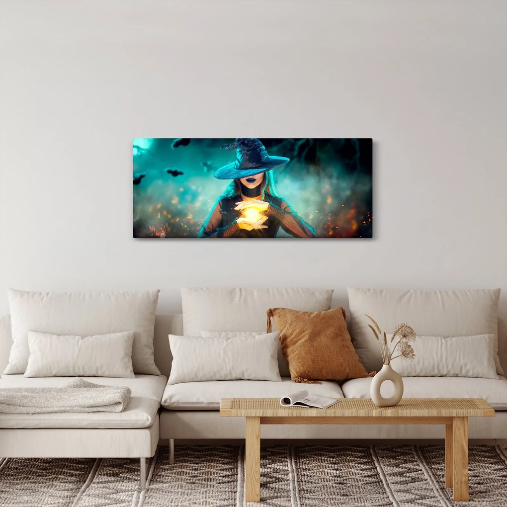 Obraz čarodejnice (120x50 cm)