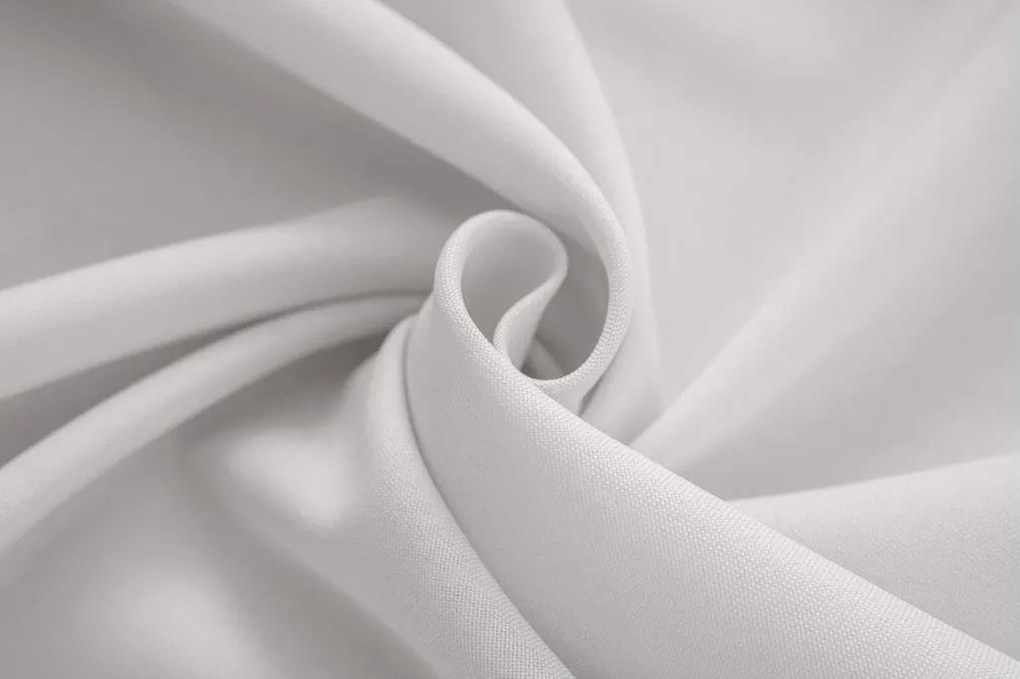 Záves OXFORD LIGHT 140x250 cm, biely Zavesenie: Riasiaca páska