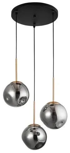 LED luster Spada 40 chróm