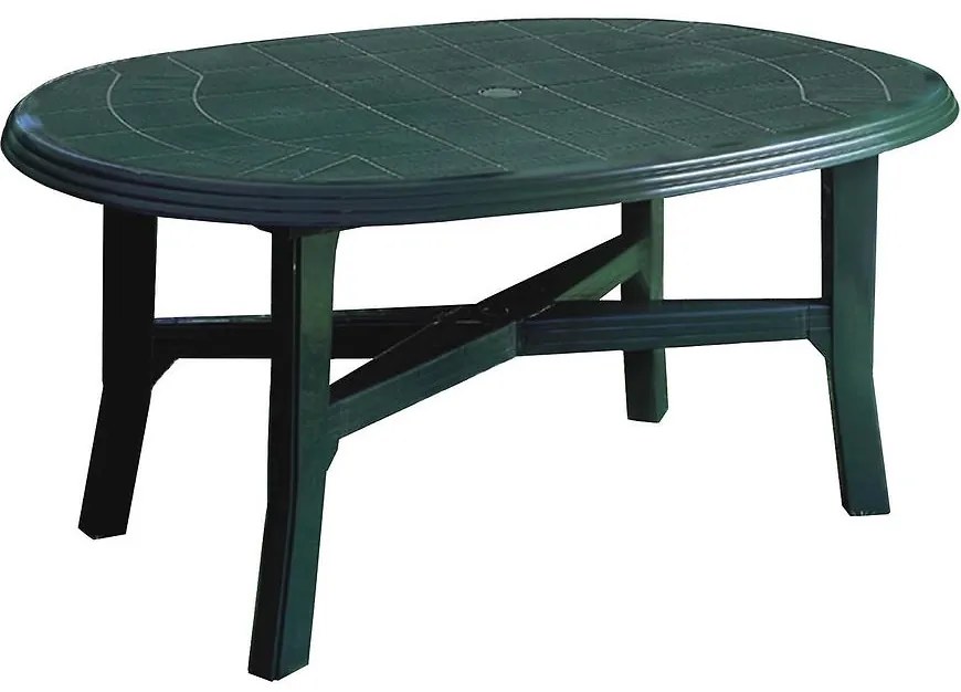 Stôl Danubio zelený