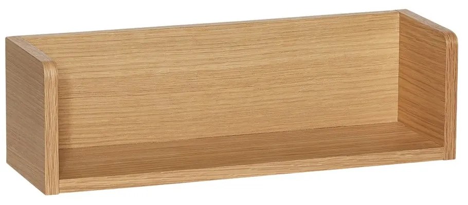 Polica v dekore duba v prírodnej farbe 40 cm Savor – Hübsch