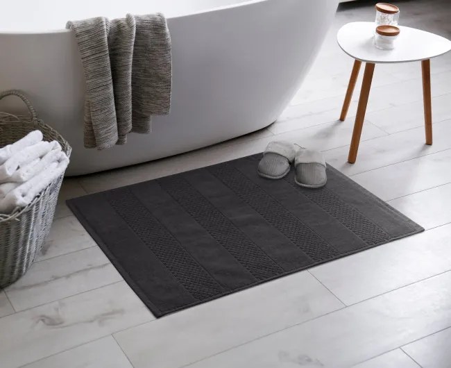 Kúpeľňový koberček JESSI 06 čierny