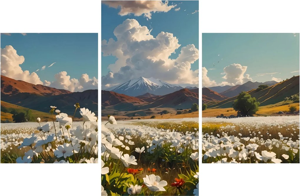 Obraz - Pokojná krajina (90x60 cm)