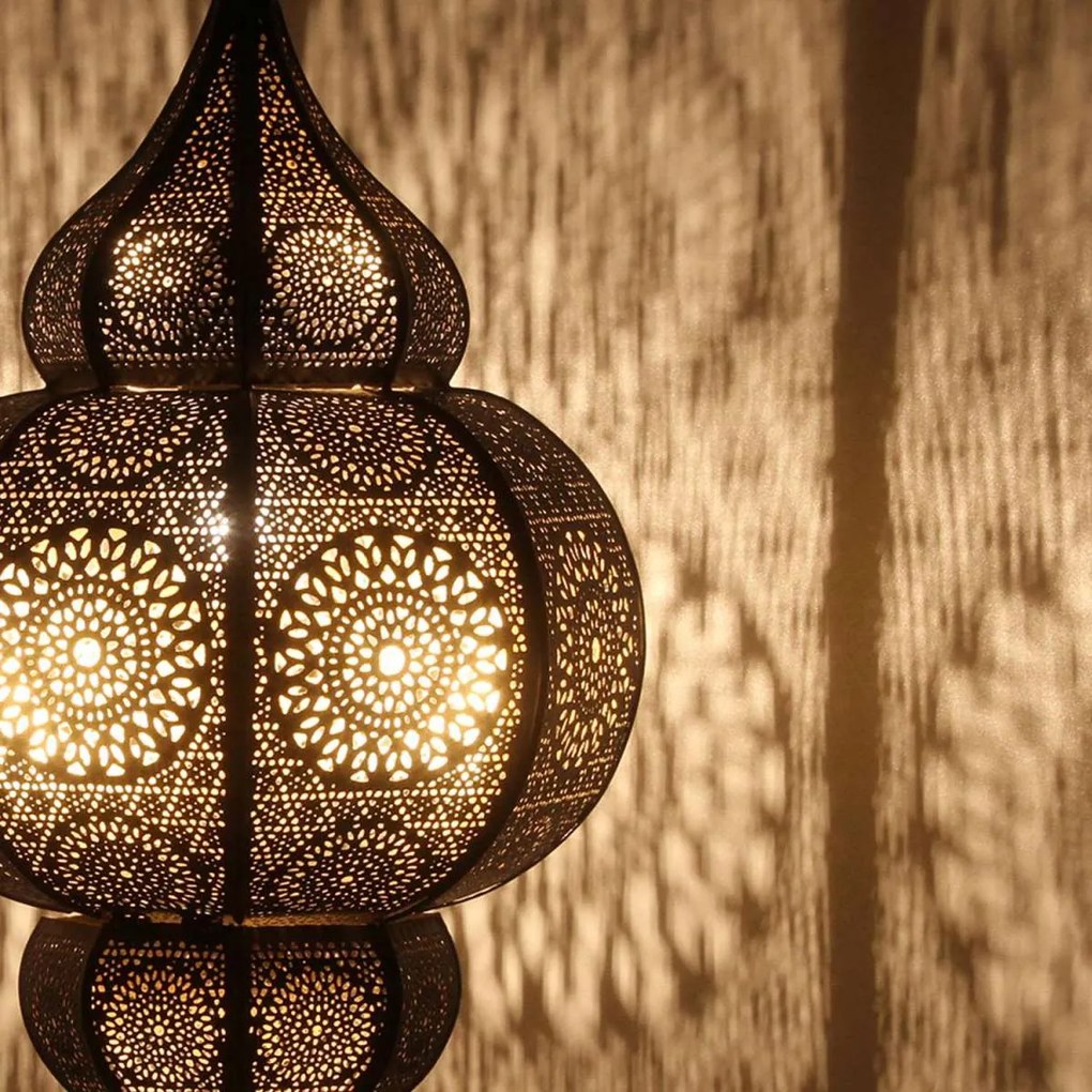 Orientálna závesná lampa Moulouk