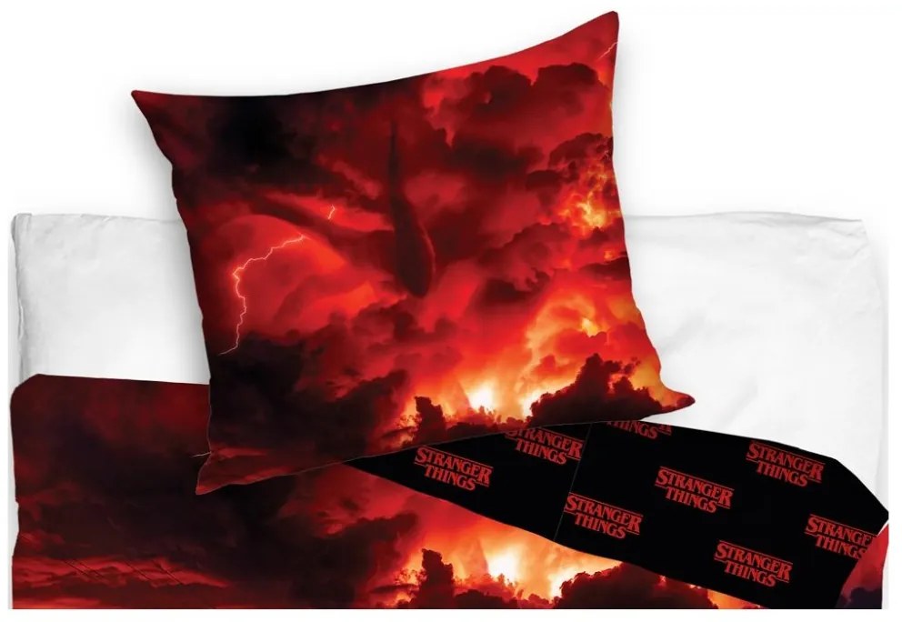 Bavlnené obliečky Stranger Things Storm Guard 140x200/70x90 cm