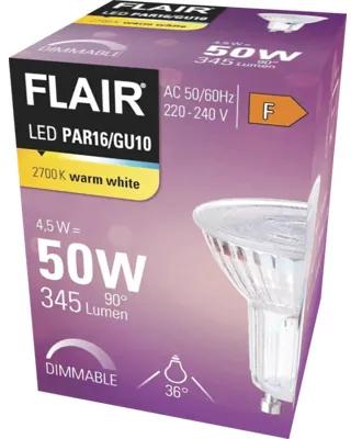 LED žiarovka FLAIR PAR16/PAR51 GU10 / 4,5 W ( 50 W ) 345 lm 2700 K stmievateľná