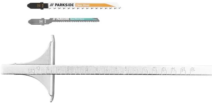 Parkside Performance® Aku priamočiara píla Psspa 20-Li E3 + Smart akumulátor 20 V/4Ah + Nabíjačka akumulátora 20 V/4,5 A (800011281)