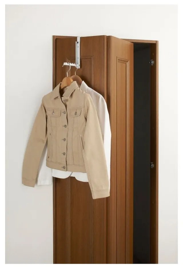 Biely výklopný vešiak YAMAZAKI Mito