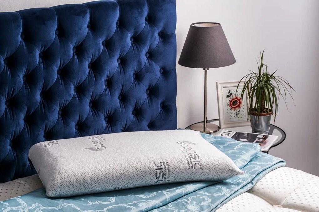 Perdormire Vankúš z pamäťovej bio peny a olejmi BIO MOORE 72x42 cm