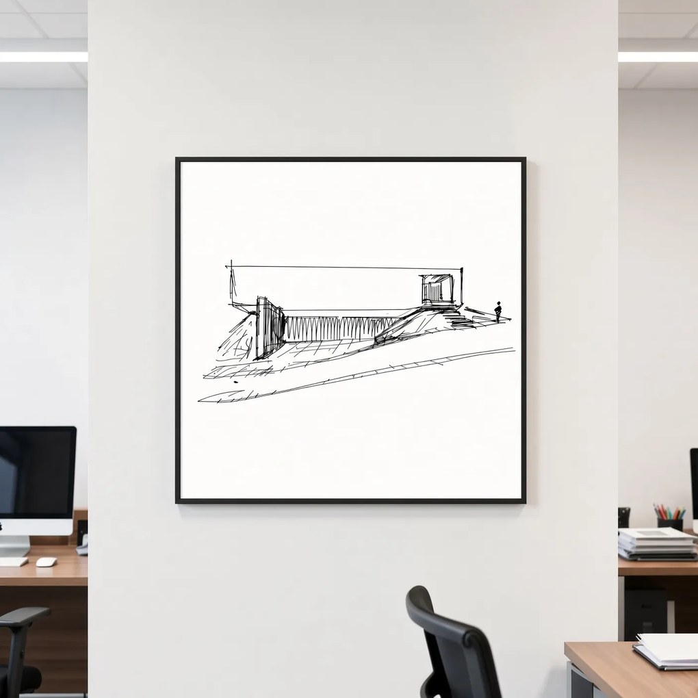 Toptabule.sk Biela magnetická popisná tabuľa PREMIUM v hliníkovom čiernom ráme 120x90 cm