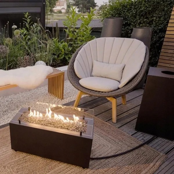 Planika Rio GAS - Vonkajší plynový krb 41,4x69,8 cm 10kW