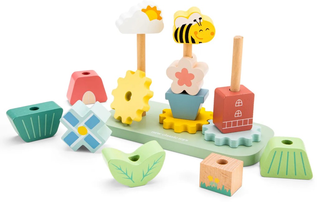 Stohovacia hračka - mlynská záhradka