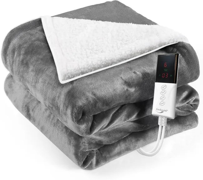 Elektrická deka GRIS sivá