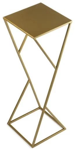 Stojan na kvety LOFT 70x23,5 cm zlatá