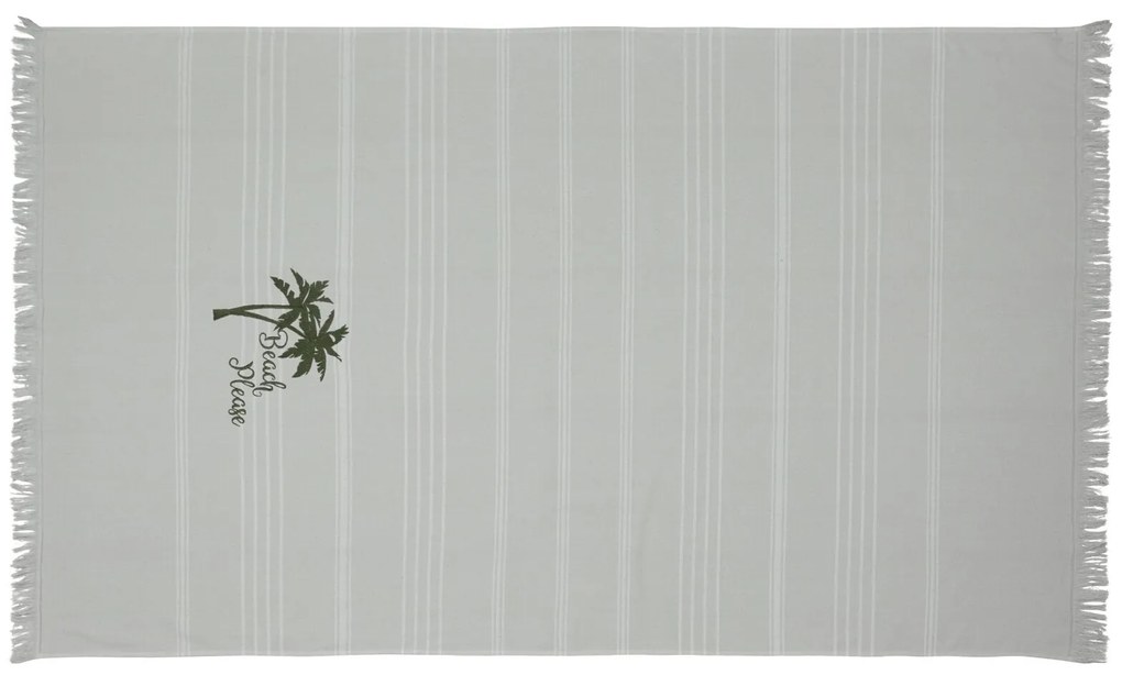 PLÁŽOVÁ OSUŠKA Z BAVLNY ELBA 90X170 CM VZOROVANÁ