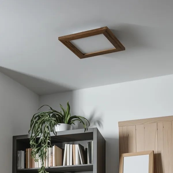 Eglo - LED RGBW Stm. prisadený panel SALOBRENA-C LED/16W/230V hnedá + DO