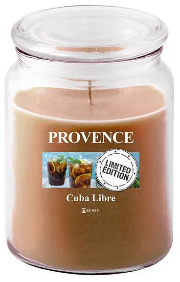 Sviečka v skle s viečkom CUBA LIBRE 510 g
