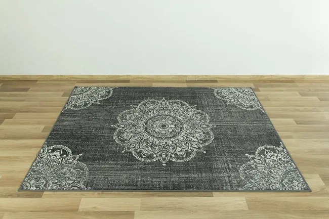 Koberec Aladin 513668/89911 Mandala sivý