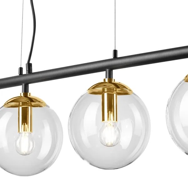 Luster na lanku ELOISE 4xE14/15W/230V