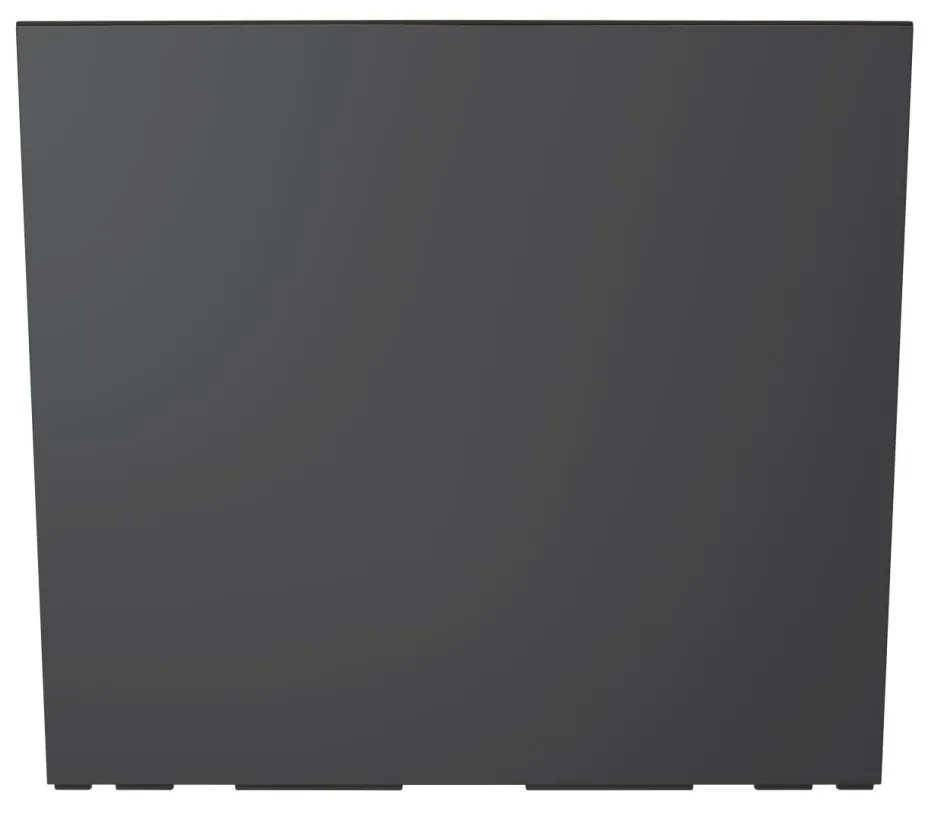 Vysoký kvetináč s vložkou CORBI antracit