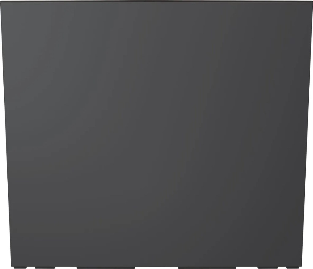 Vysoký truhlík s vkladom CORBI antracit