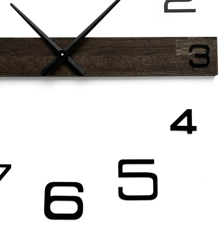 Minimalistické elegantné hodiny dubové drevo I SENTOP MAS023-3169