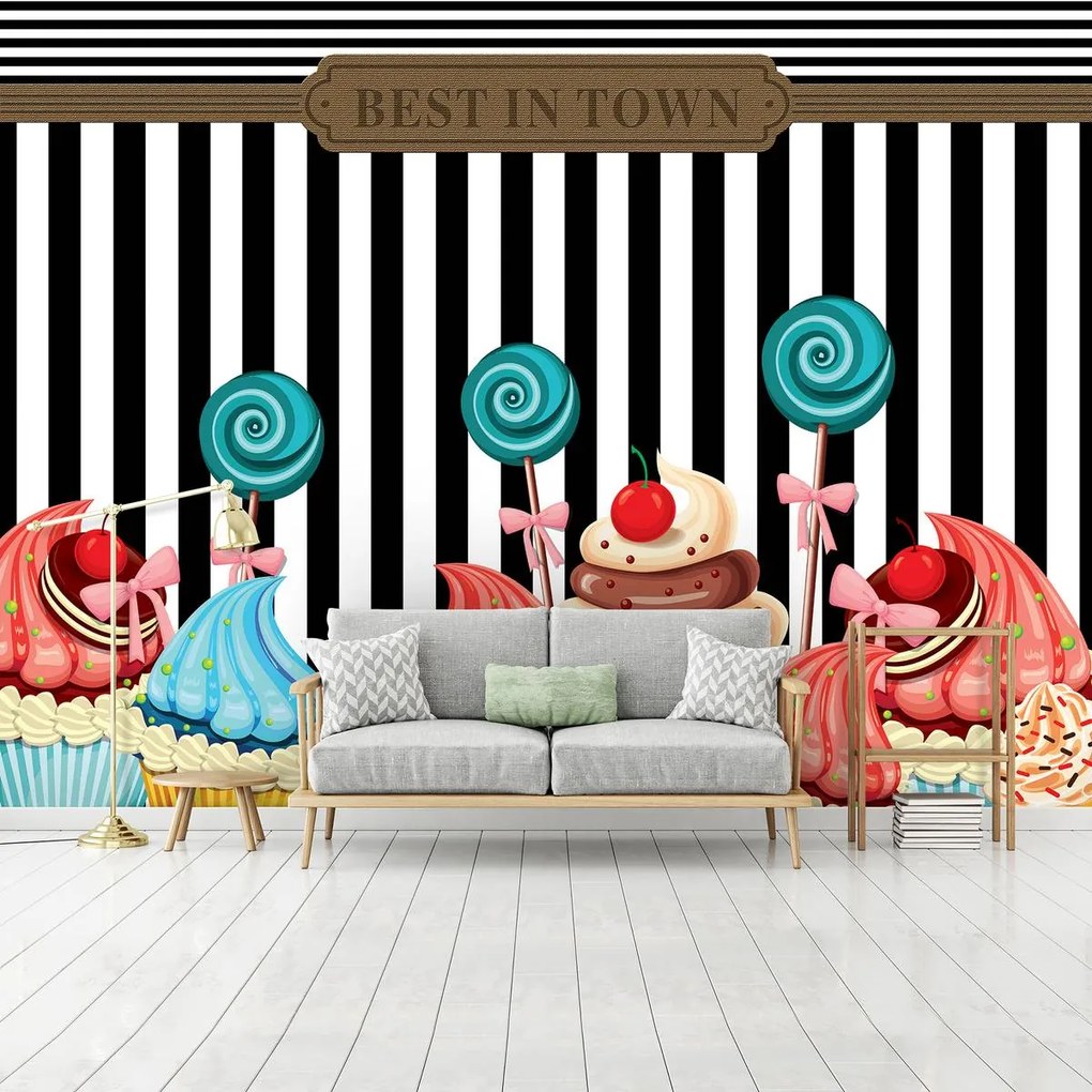 Fototapeta - Cupcake (152,5x104 cm)