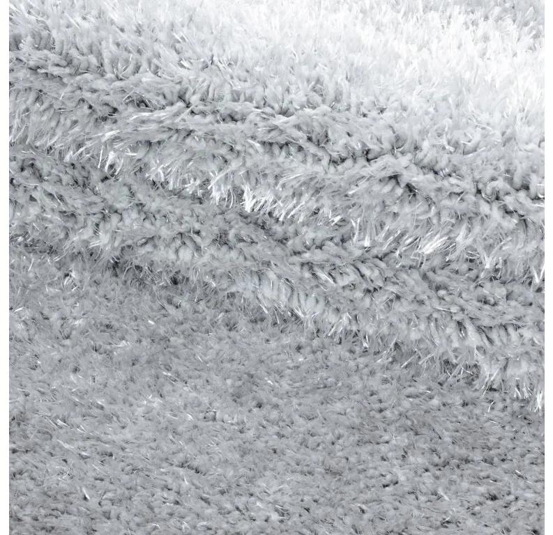 Ayyildiz Kusový koberec BRILLIANT 4200, Okrúhly, Strieborná Rozmer koberca: 120 cm KRUH