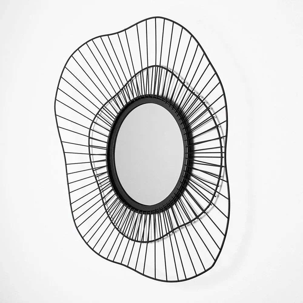 Nástenné zrkadlo 69x60 cm Flora – Wallity