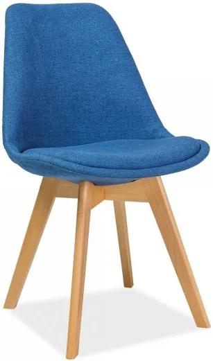 Jedálenská stolička Dior modrá