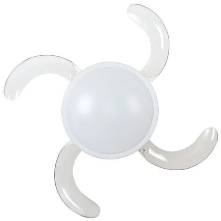 FANAWAY 212982- Stropný ventilátor EVORA 2xE27/20W/230V chróm + diaľkové ovládanie