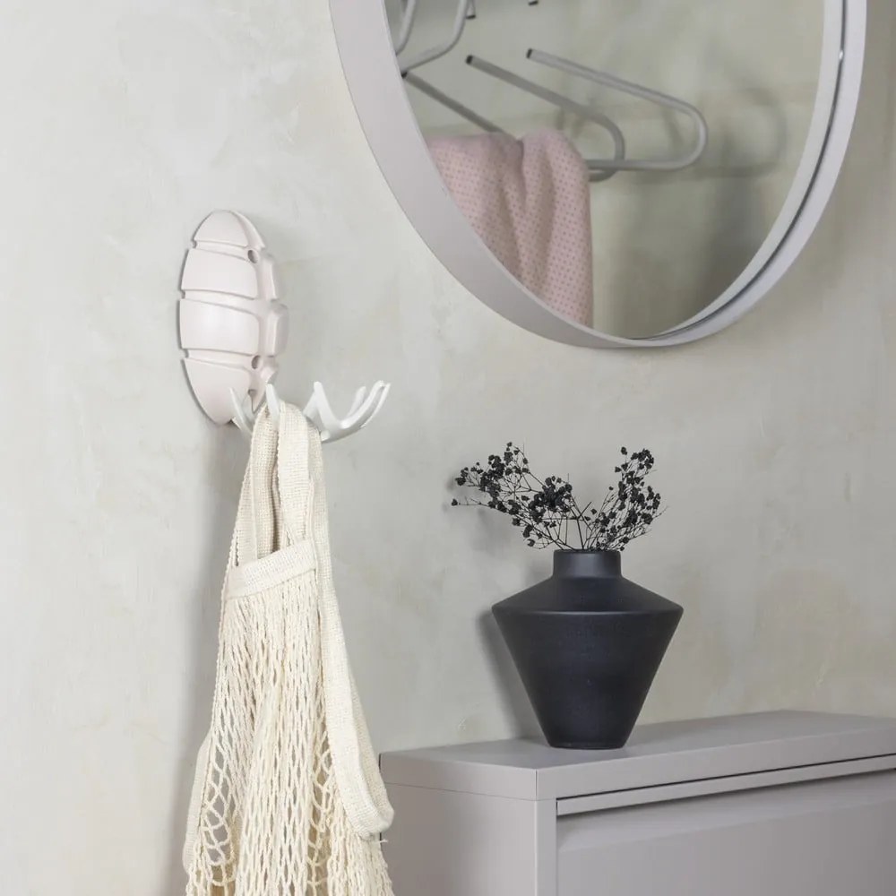 Biely nástenný háčik Bug – Spinder Design