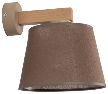 Brilagi - Nástenné svietidlo LATTE SABIA 1xE27/15W/230V borovica/hnedá
