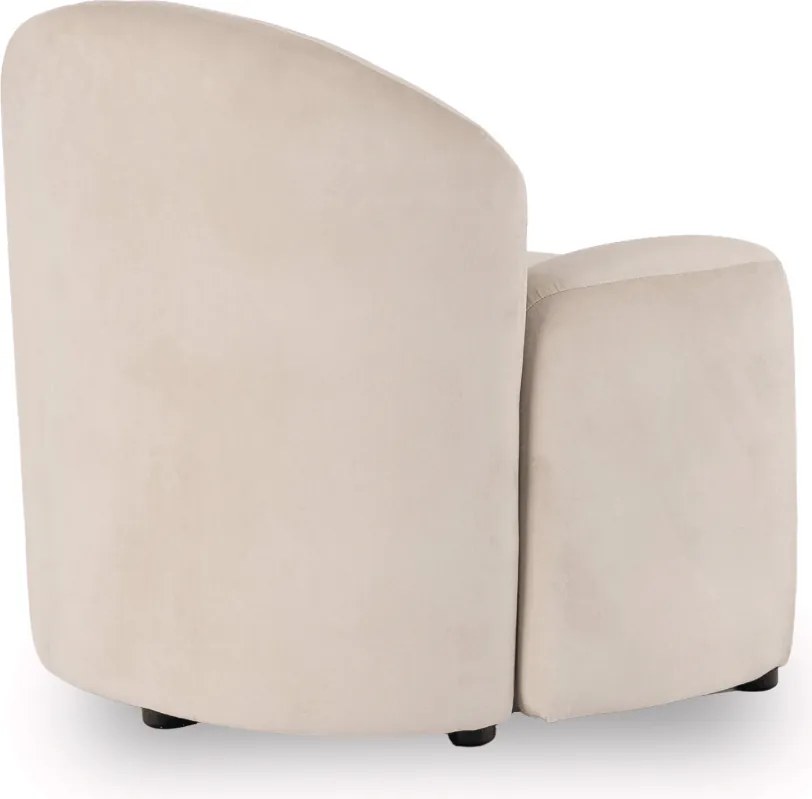 Kreslo MASSIMO Cream Velvet