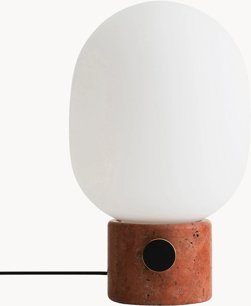 Malá stmievateľná stolová lampa JWDA, V 32 cm