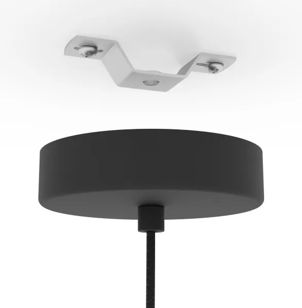 Eglo 99633 - Luster na lanku MASETA 1xE27/40W/230V čierna