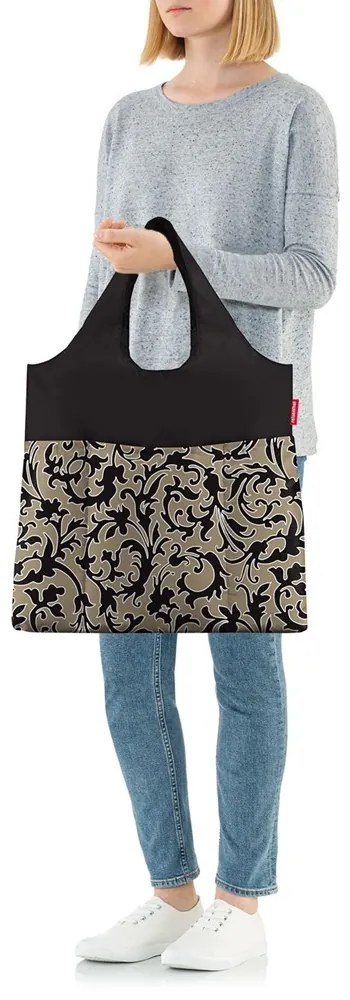 Reisenthel Skladacia taška Mini Maxi Shopper plus baroque marble