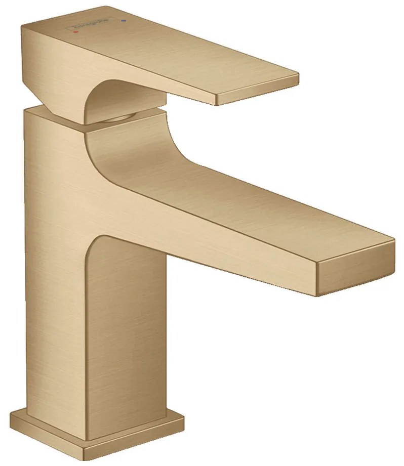 Hansgrohe Metropol, umývadlová batéria 100 s výpusťou Push-Open, kefovaný bronz, HAN-32500140