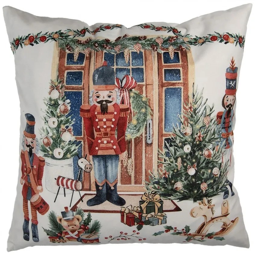 Obliečka na vankúš s Luskáčik Nutcracker Christmas - 45*45 cm